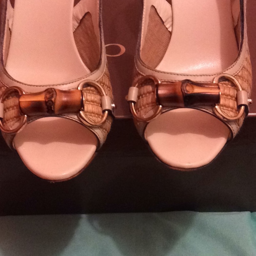 Authentic Gucci Sling Back Sandals - image 4